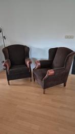 Twee rustieke fauteuils in zeer goede staat, Ophalen, Rustiek, 75 tot 100 cm, Zo goed als nieuw