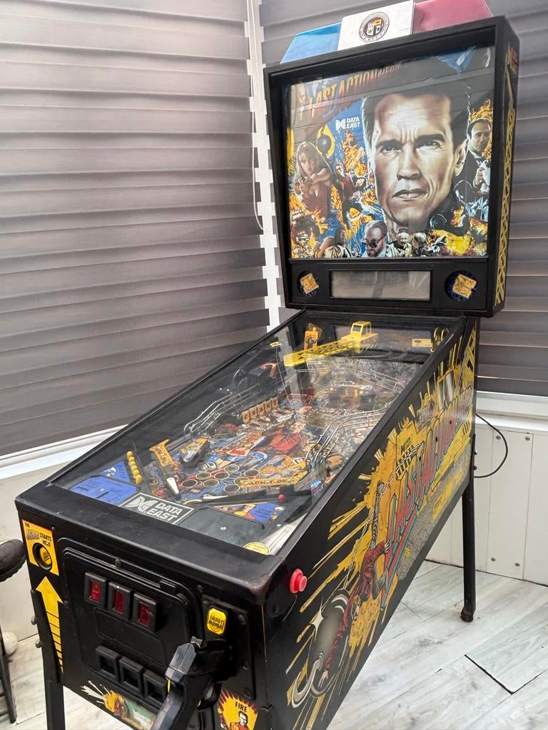 Last Action Hero flipperkast (defect), Verzamelen, Automaten | Flipperkasten, Ophalen, Gebruikt, Onderdeel of Defecte kast, Data East