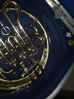 Waldhoorn Hans Hoyer 3702...., Muziek en Instrumenten, Blaasinstrumenten | Hoorns, Ophalen of Verzenden, Gebruikt, Bes-hoorn, Met koffer