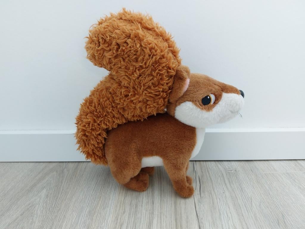 Knuffel Efteling eekhoorn fabula bruin L93, Ophalen of Verzenden, Zo goed als nieuw