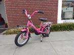 Vrolijke roze 12 inch Alpina kinderfiets, Fietsen en Brommers, Ophalen, Gebruikt, Minder dan 16 inch, Alpina Girlpower