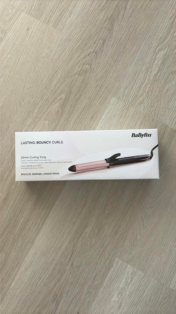 BaByliss 25mm Curling Tong, Ophalen of Verzenden, Zo goed als nieuw, Krultang of Stijltang