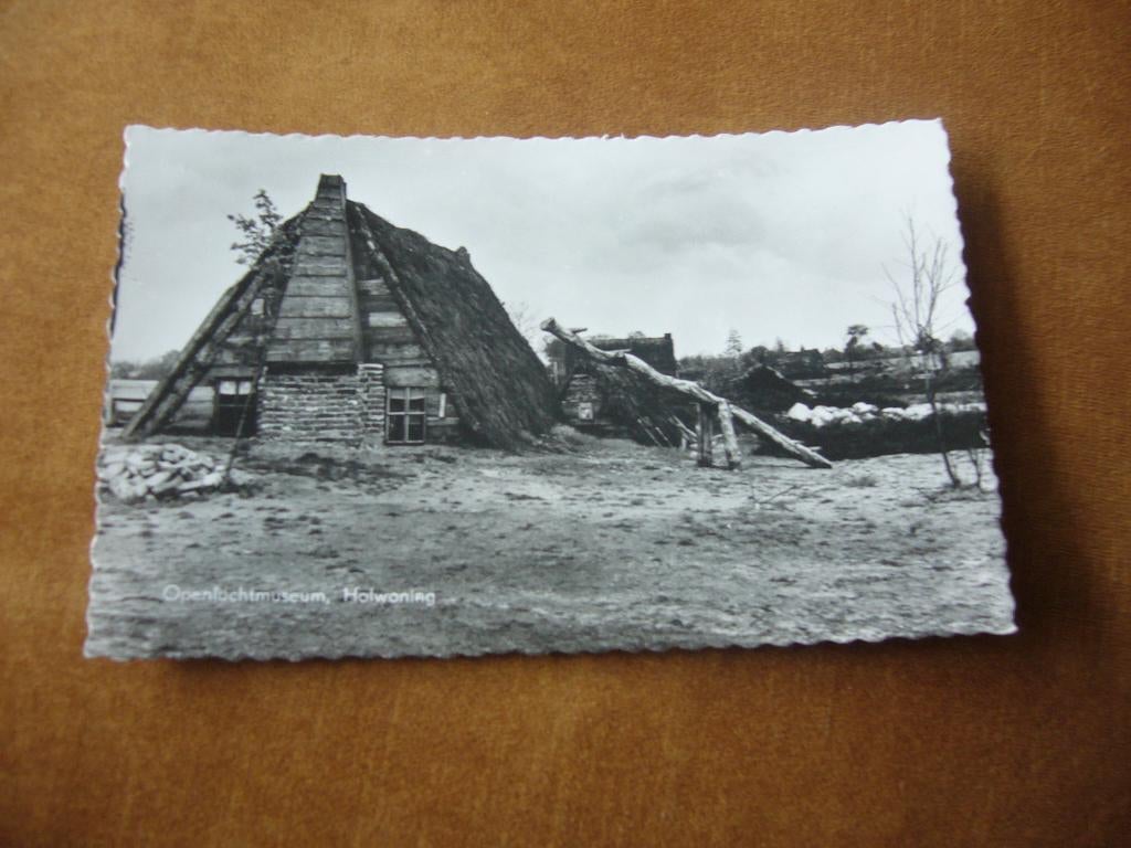 SCHOONOORD  =  OPENLUCHTMUSEUM - HOLWONING, Ophalen of Verzenden, 1940 tot 1960, Ongelopen