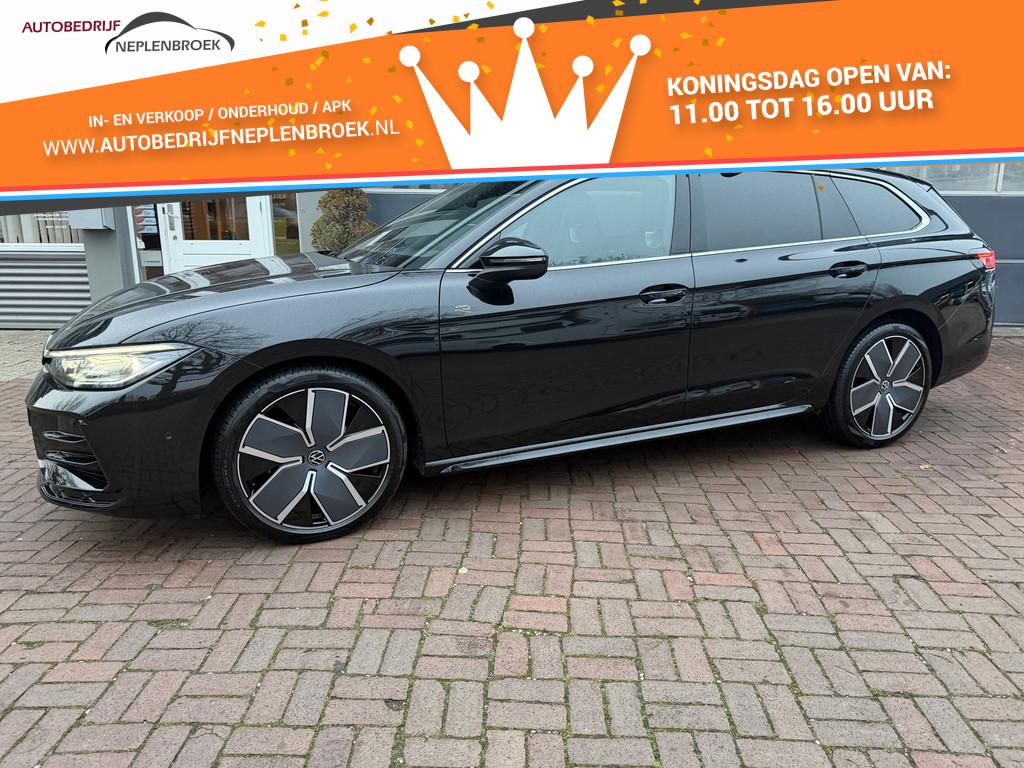 Volkswagen Passat Variant 1.5 eTSI R-Line Edition 150pk | Pa, 4 cilinders, 150 pk, Zwart, 19 km/l