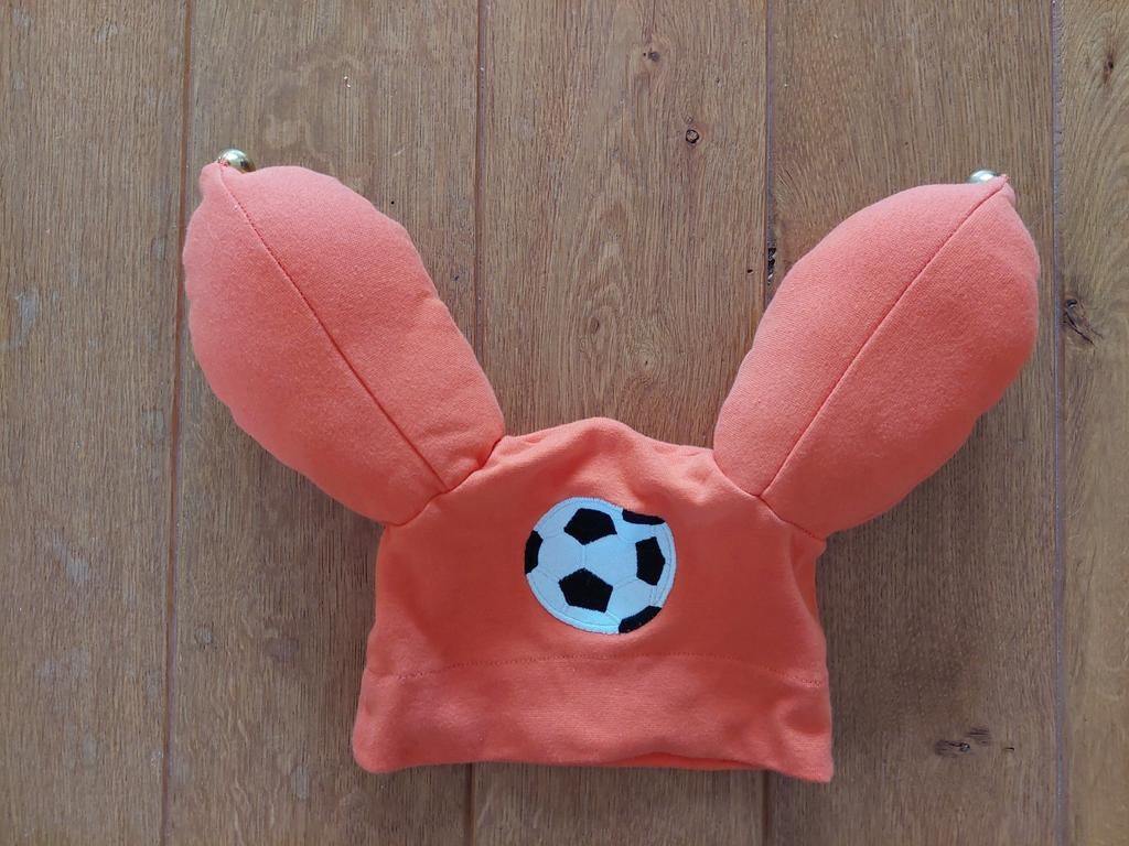 Oranje kabouter Plop muts met belletjes NIEUW!, Ophalen of Verzenden, Nieuw, Jongen of Meisje