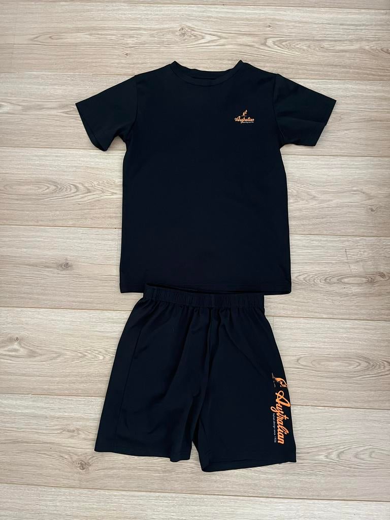 Australian sportset maat 134/140, Ophalen of Verzenden, Gebruikt, Jongen of Meisje