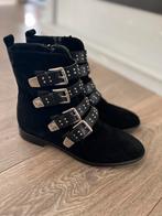 Nieuwe Linea Zeta Zwarte Suède Enkellaarzen Maat 38, Ophalen of Verzenden, Nieuw, Zwart, Lage of Enkellaarzen