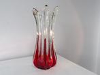 Murano Sixties Vaas rood, Antiek en Kunst, Ophalen of Verzenden