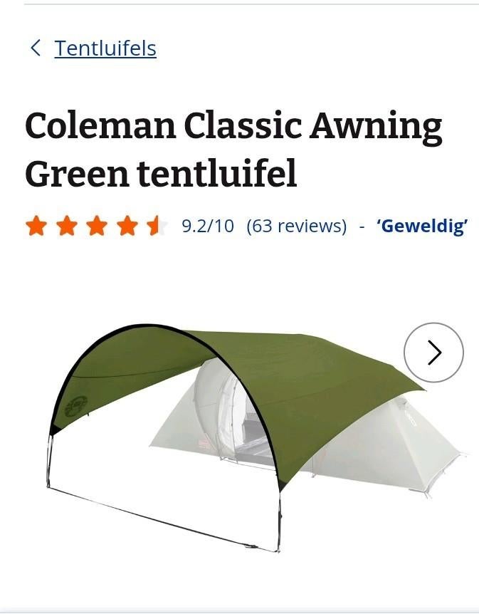 Boog tentluifel, Ophalen of Verzenden