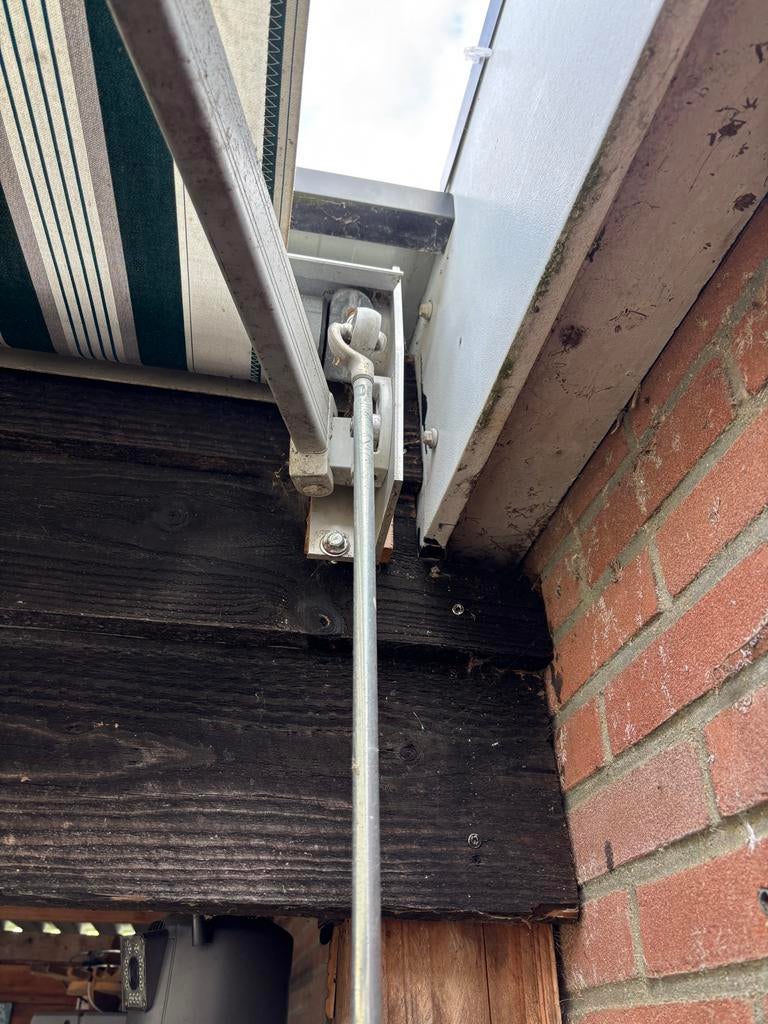 Zonnescherm, 4,01x2,45m, Ophalen, Gebruikt, 150 tot 300 cm, 250 cm tot 450 cm