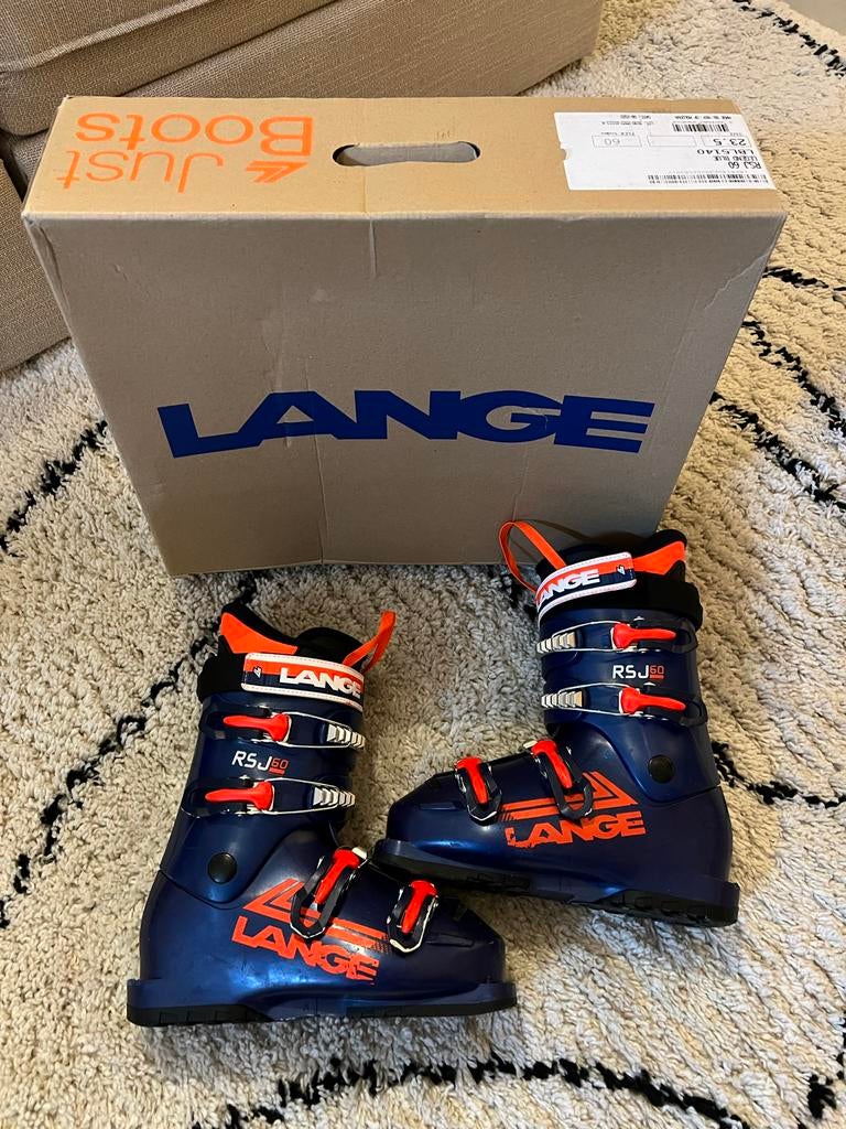 Lange RSJ 60 skischoenen - Zo goed als nieuw, Ophalen of Verzenden, Zo goed als nieuw, Skiën, Schoenen
