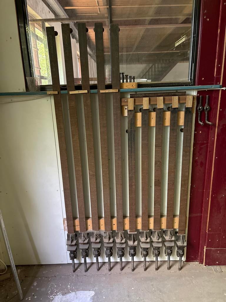 10 zware lijmklemmen, Ophalen, Gebruikt