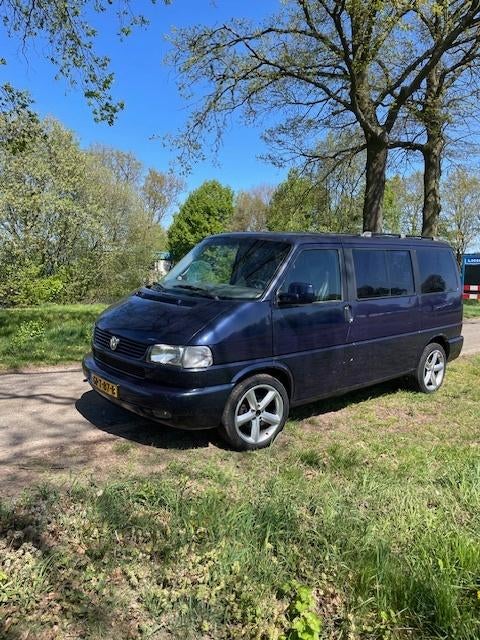 Volkswagen Transporter Multivan automaat VR6 2.8 7 persoons, Auto's, Automaat, 1800 kg, Zwart, 700 kg