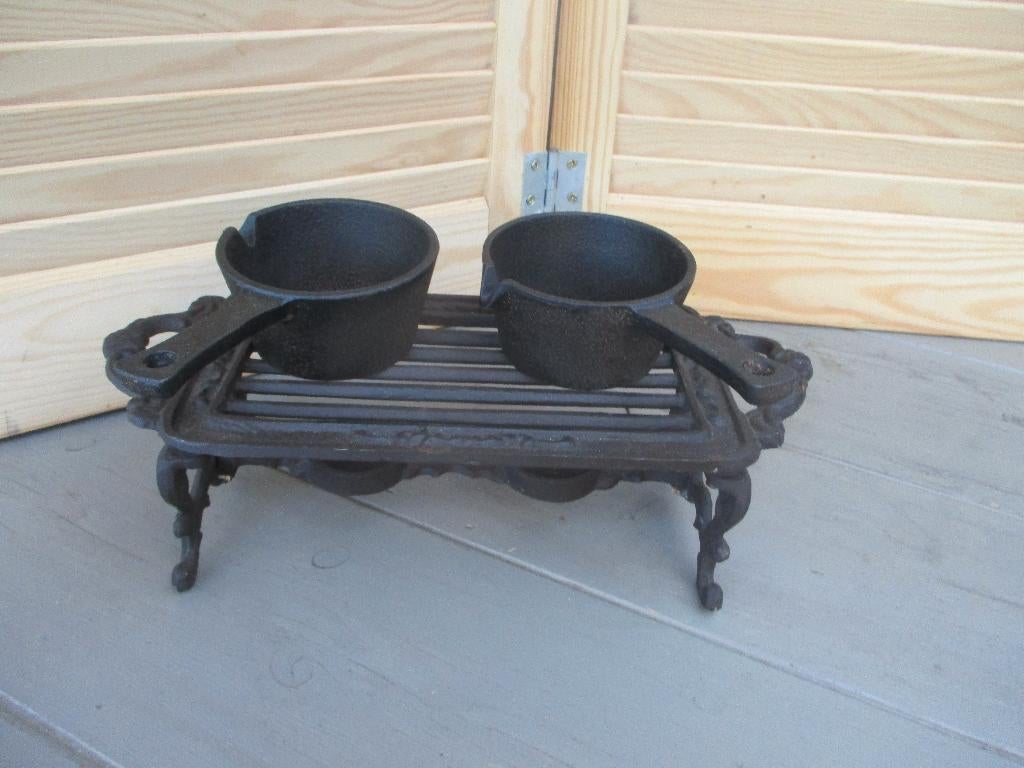 Gietijzeren Rechaud,v.a 25,00e, Ophalen of Verzenden, Zwart, Metaal, Overige typen