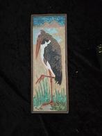 Porceleyne Fles Cloisonné Tegel Maraboe in Topstaat, Ophalen of Verzenden