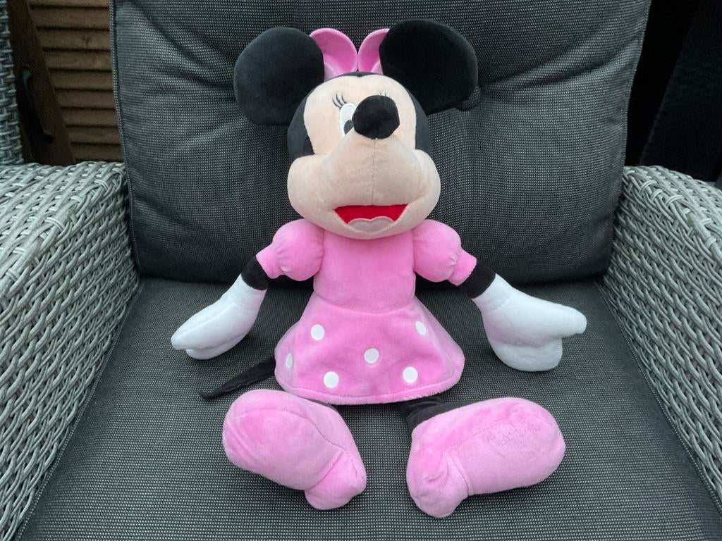 Nieuwe zgan grote Disney Minnie Mouse knuffel 40cm, Ophalen, Mickey Mouse, Nieuw, Knuffel