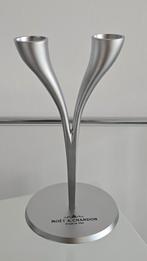Moët & Chandon Champagneglas-houder | Philippe di Méo Design, Ophalen of Verzenden, Zo goed als nieuw, Metaal, Grijs