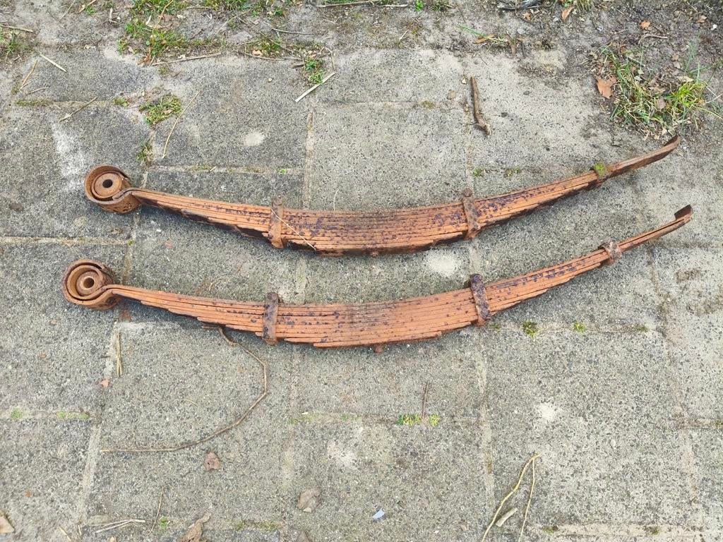 Bladveren voor aanhanger, Ophalen