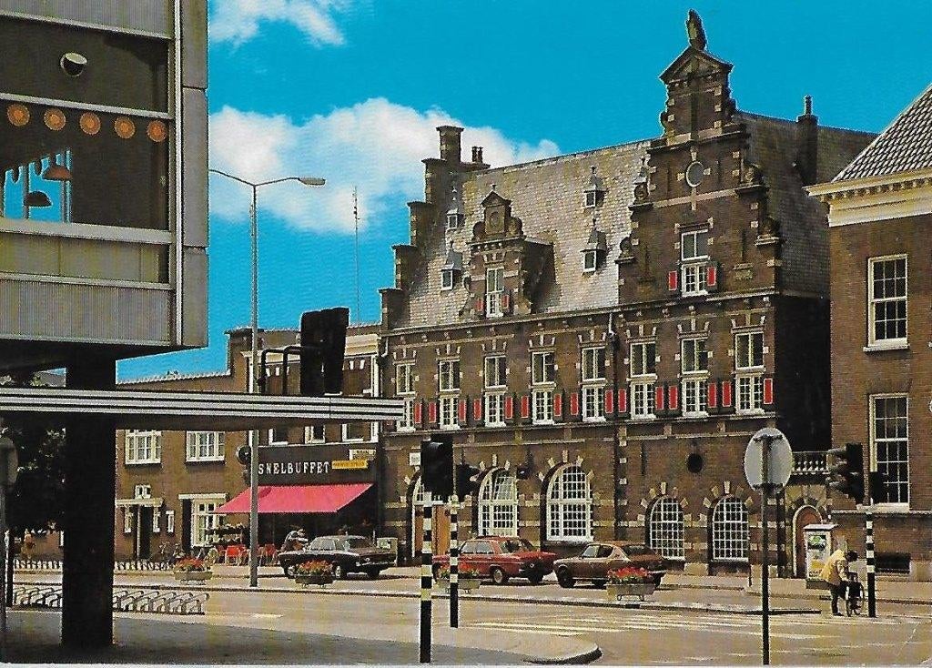 Almelo De Waag Gelopen Ansichtkaart ( 7120 ), Ophalen of Verzenden, 1960 tot 1980, Gelopen, Overijssel