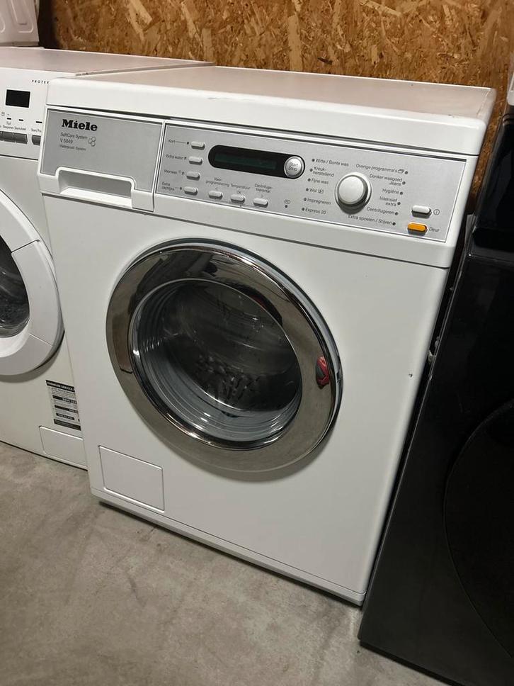 Miele W 5849 SoftCare System V 5849 Wasmachine, Witgoed en Apparatuur, Wasmachines, Refurbished, Voorlader, 8 tot 10 kg, 85 tot 90 cm