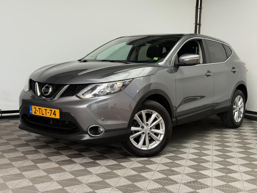 Nissan QASHQAI 1.2 Connect Edition Pano ECC Camera NL Auto, Auto's, Nissan, Bedrijf, Te koop, Qashqai, ABS, Achteruitrijcamera