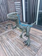 Grote Jurassic World Velociraptor Blue actiefiguur, Ophalen of Verzenden, Gebruikt