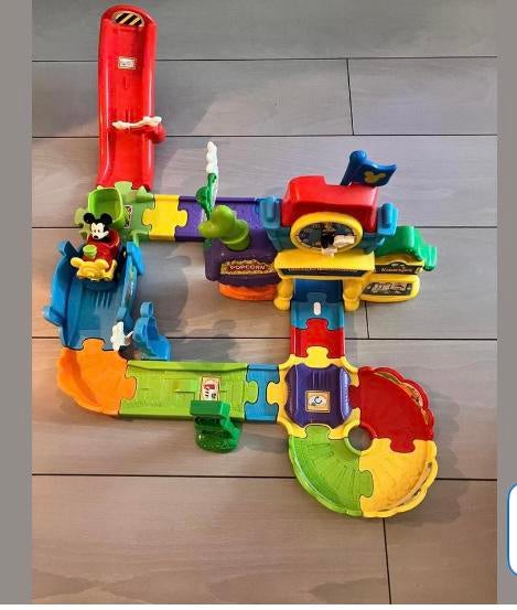 V tech mickey mouse treinbaan, Kinderen en Baby's, Speelgoed | Vtech, Ophalen, Gebruikt
