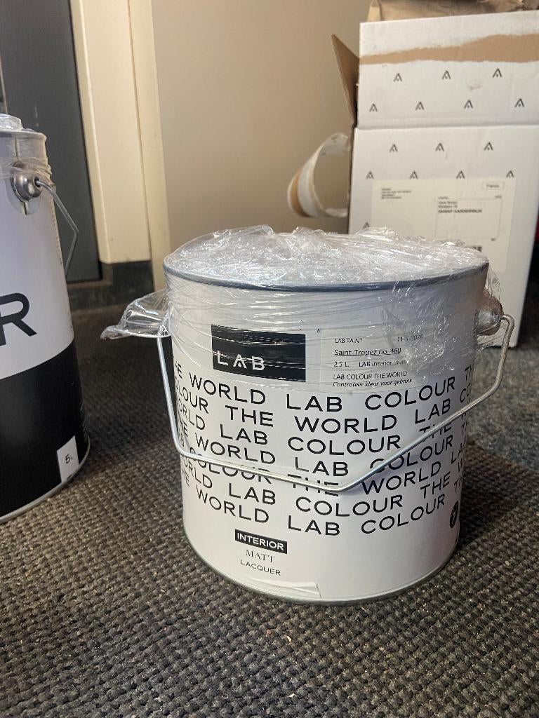 Lab Colour / Lab paint lak SAINT-TROPEZ NO. 460, Ophalen of Verzenden, Nieuw, Wit, Lak