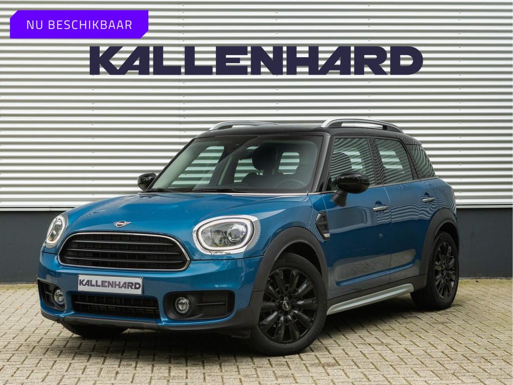MINI Countryman 2.0 Cooper D - Sportstoelen - Navigatie XL -, Auto's, 12 maanden, Blauw, Leder en Stof, Origineel Nederlands