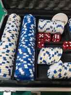 poker set met fiches, Hobby en Vrije tijd, Gezelschapsspellen | Overige, Ophalen of Verzenden, 'T Olde Gre-j, Info@toldegrej.nl