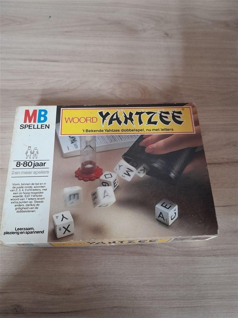 woord yahtzee - s4977, Verzenden, Zo goed als nieuw