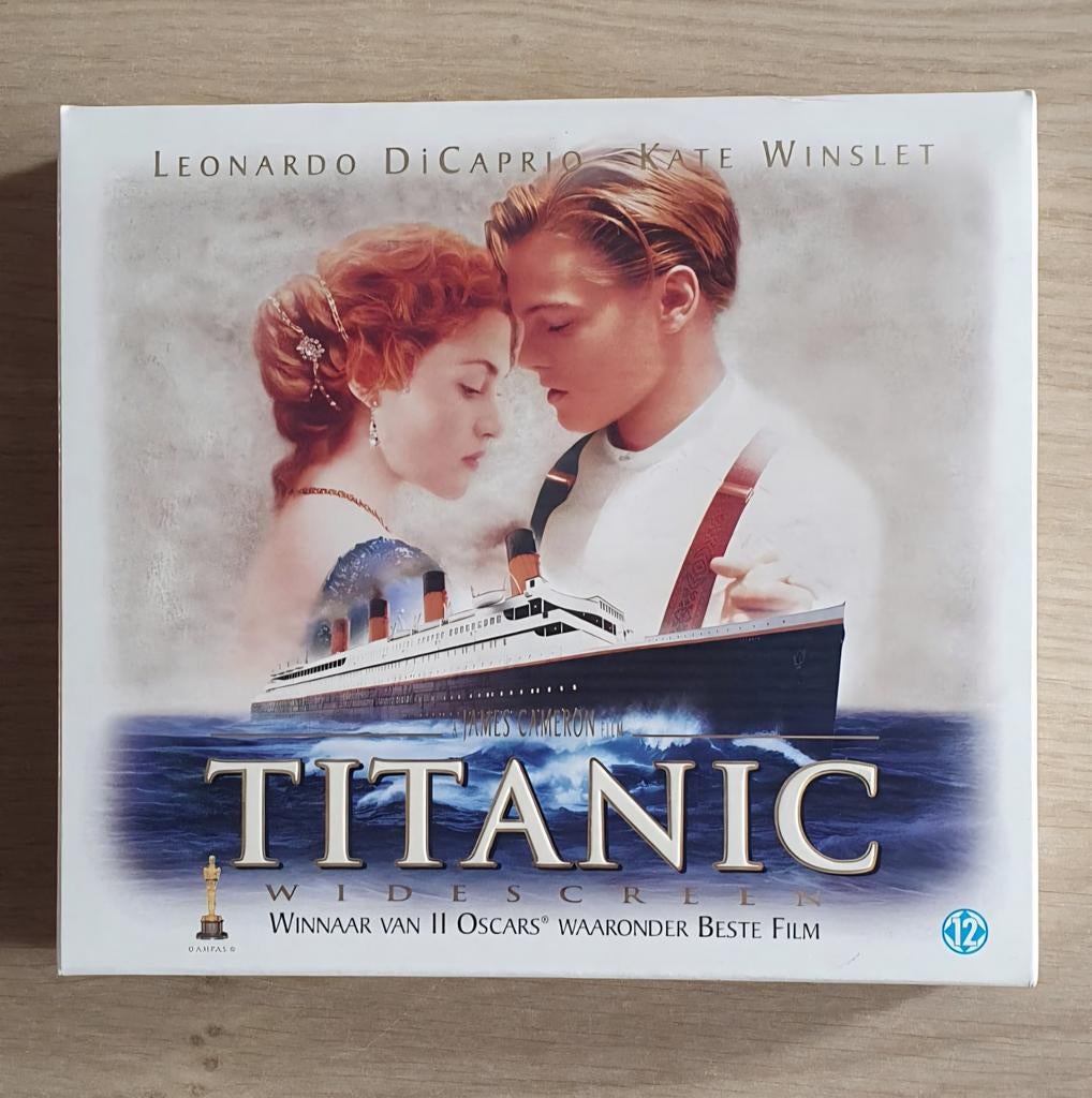Titanic Widescreen Special Edition Boxset VHS, Cd's en Dvd's, VHS | Film, Vanaf 12 jaar, Ophalen of Verzenden, Zo goed als nieuw