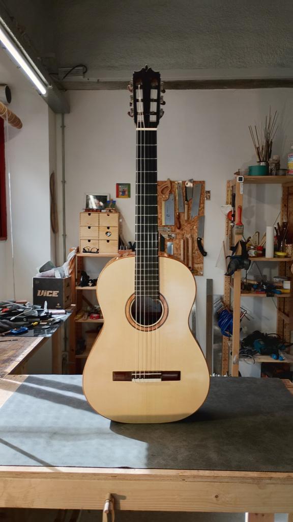Classical guitar Spruce and Honduran Rosewood, Ophalen, Nieuw, Klassieke of Spaanse gitaar, Met koffer