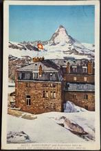Matterhorn Zwitserland 1923, Verzamelen, Ophalen of Verzenden, 1920 tot 1940, Gelopen, Overig Europa