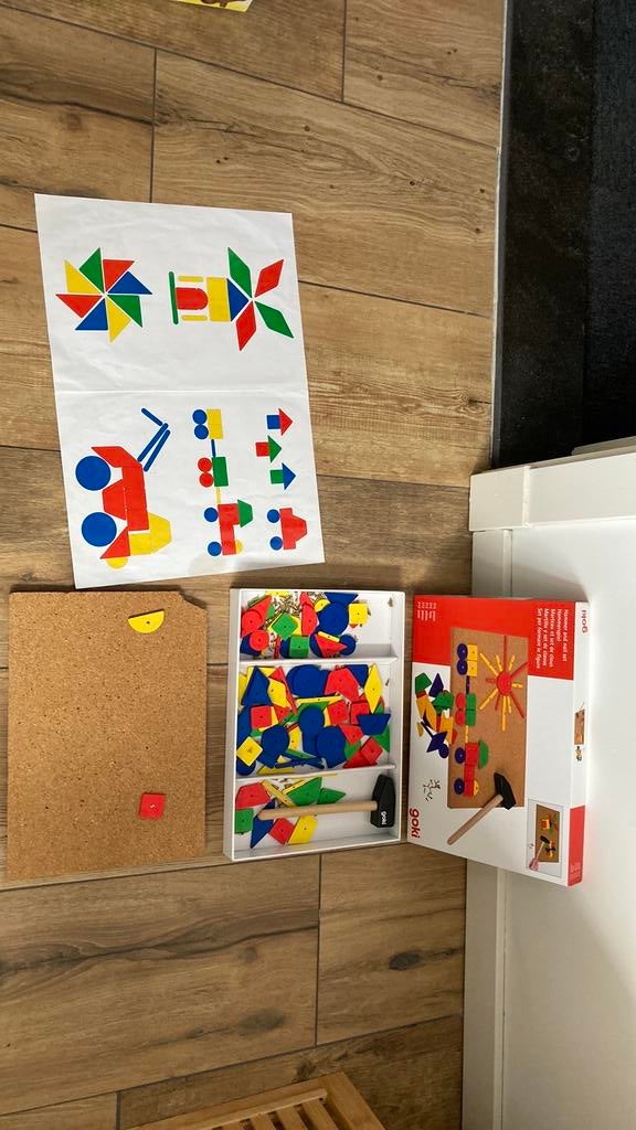 Hamertje Tik. Goki Hamer en tik spel. Gebruikt., Kinderen en Baby's, Speelgoed | Houten speelgoed, Gebruikt, Ophalen of Verzenden