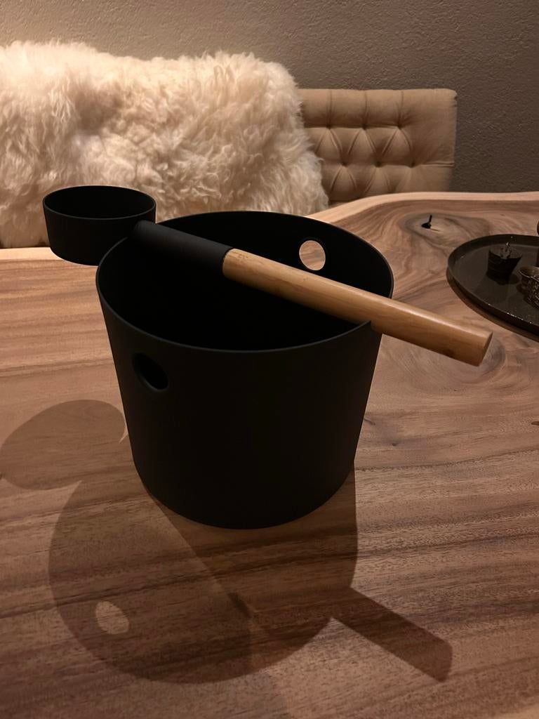 Kolo Sauna Emmer met Lepel, Sport en Fitness, Sauna, Ophalen of Verzenden, Nieuw, Toebehoren