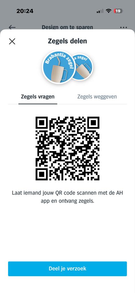 Brabantia zegels gevraagd, Verzamelen, Stickers, Ophalen, Nieuw, Winkel of Supermarkt