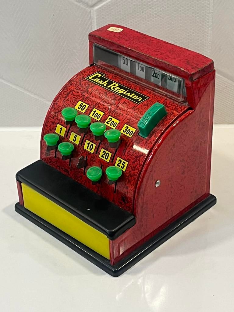 Vintage speelgoed kassa – Asahi Toy Japan – jaren 60/70, Verzenden