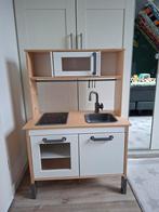 Houten speelkeuken met magnetron en kookplaat, Ophalen