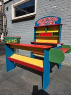 Houten speelgoed winkeltje, Kinderen en Baby's, Speelgoed | Houten speelgoed, Ophalen, Gebruikt, Meubelstuk of Keukentje