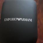 Emporio Armani horloge opbergdoos - Zwart, Ophalen of Verzenden, Zo goed als nieuw, Zwart, Kunststof of Plastic