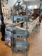 Etagere plantenbak zink, Tuin en Terras, Rond, Nieuw, Ophalen of Verzenden, Metaal