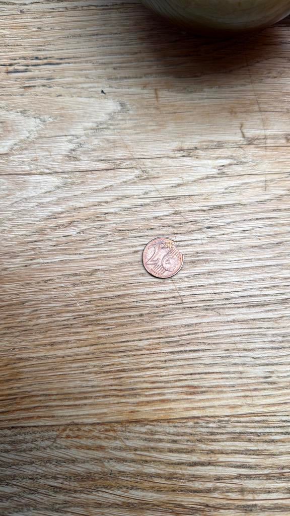 Misslag 2 cent 1999, Ophalen of Verzenden, Zo goed als nieuw, Overige materialen, Overige merken