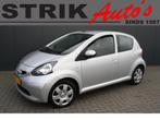 Toyota Aygo 1.0-12V - AIRCO - 5-DEURS, Voorwielaandrijving, Stof, Gebruikt, Zwart