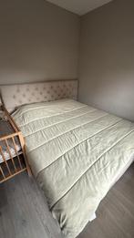 Gratis Boxspring 2 bij 2 meter, Huis en Inrichting, Ophalen, Gebruikt, Tweepersoons