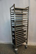 Hupfer regaalwagen dienbladenwagen | 2 stuks met dienbladen, Huis en Inrichting, Overige typen, Ophalen, Gebruikt, Overige materialen