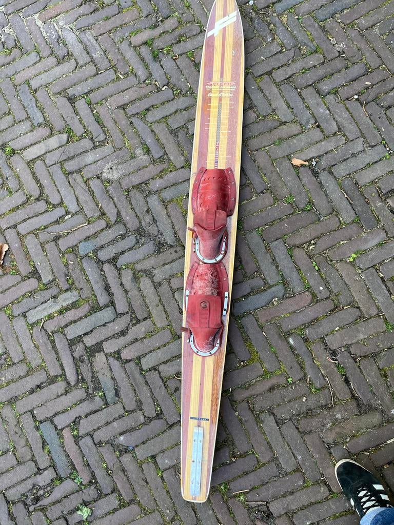Vintage Freyre Chuck Stearns Monoski - Uniek verzamelobject, Ophalen, Gebruikt, 160 cm of meer, Monoski of Slalomski