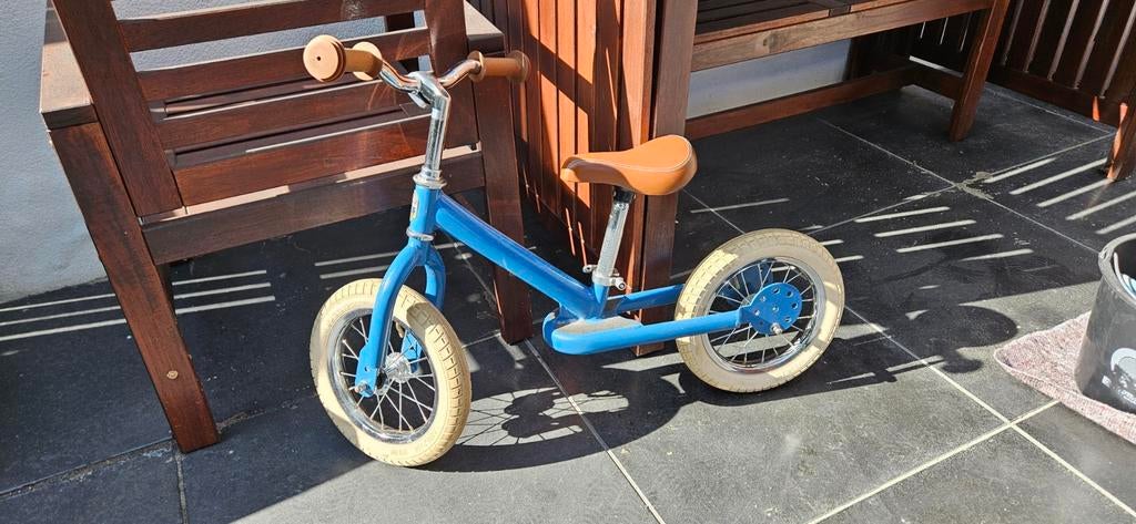 Trybike loopfiets blauw, Kinderen en Baby's, Speelgoed | Buiten | Voertuigen en Loopfietsen, Ophalen, Zo goed als nieuw, Loopfiets