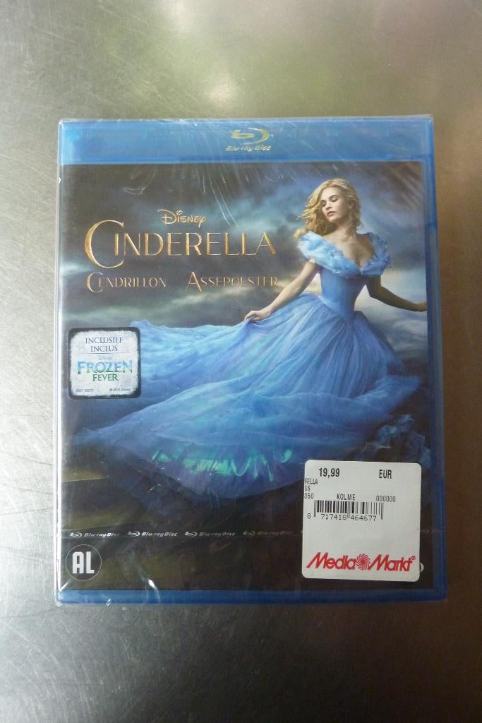 Disney Cinderella NIEUW, Cd's en Dvd's, Blu-ray, Nieuw in verpakking, Overige genres, Ophalen of Verzenden