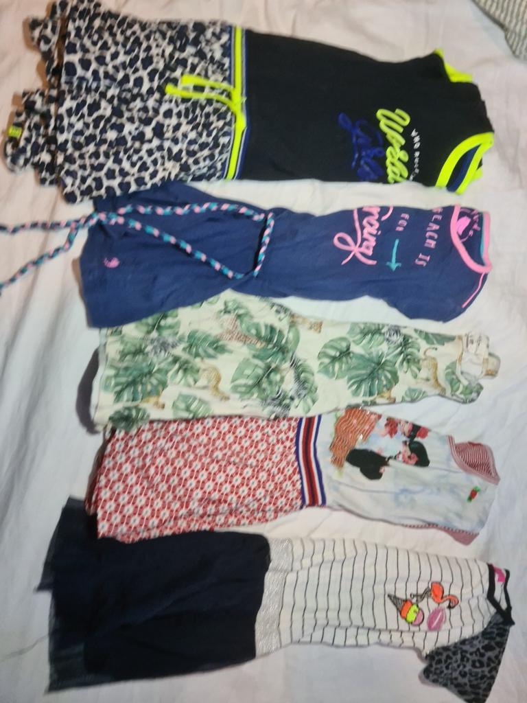 110 en 116 jurken jurkjes shirts t shirt, Kinderen en Baby's, Kinderkleding | Maat 116, Ophalen of Verzenden, Zo goed als nieuw